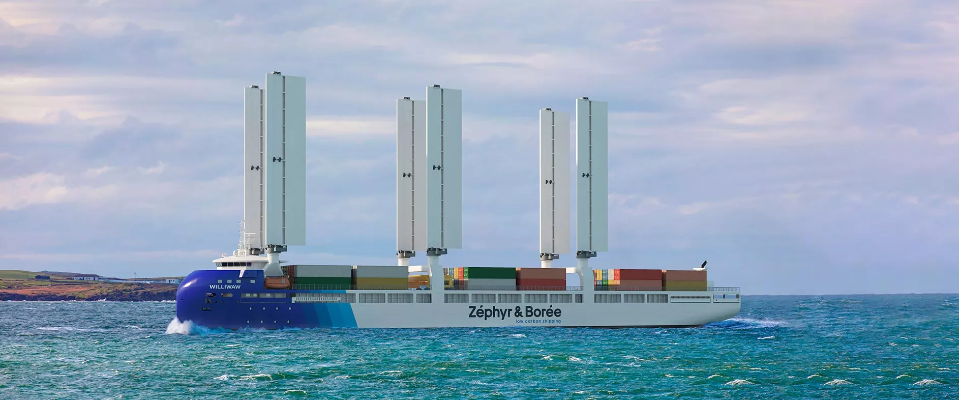 Cargo à voile GEODIS