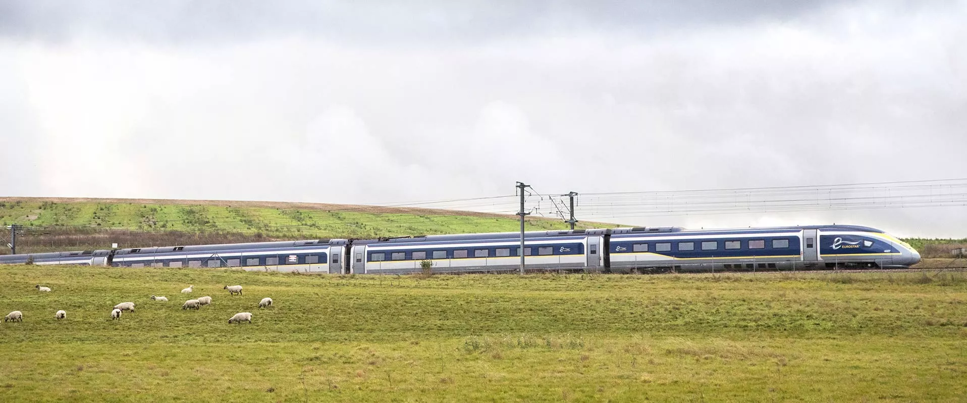 Eurostar sortant du tunnel