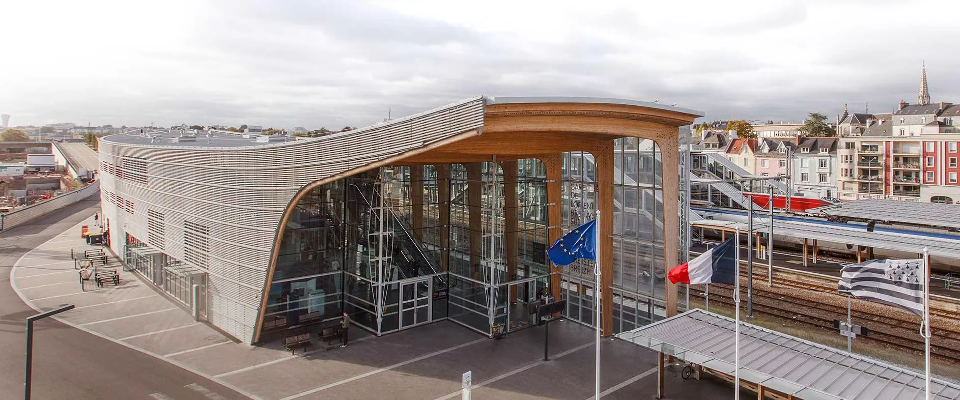 Gare de Lorient rénovée par Gares & Connexion