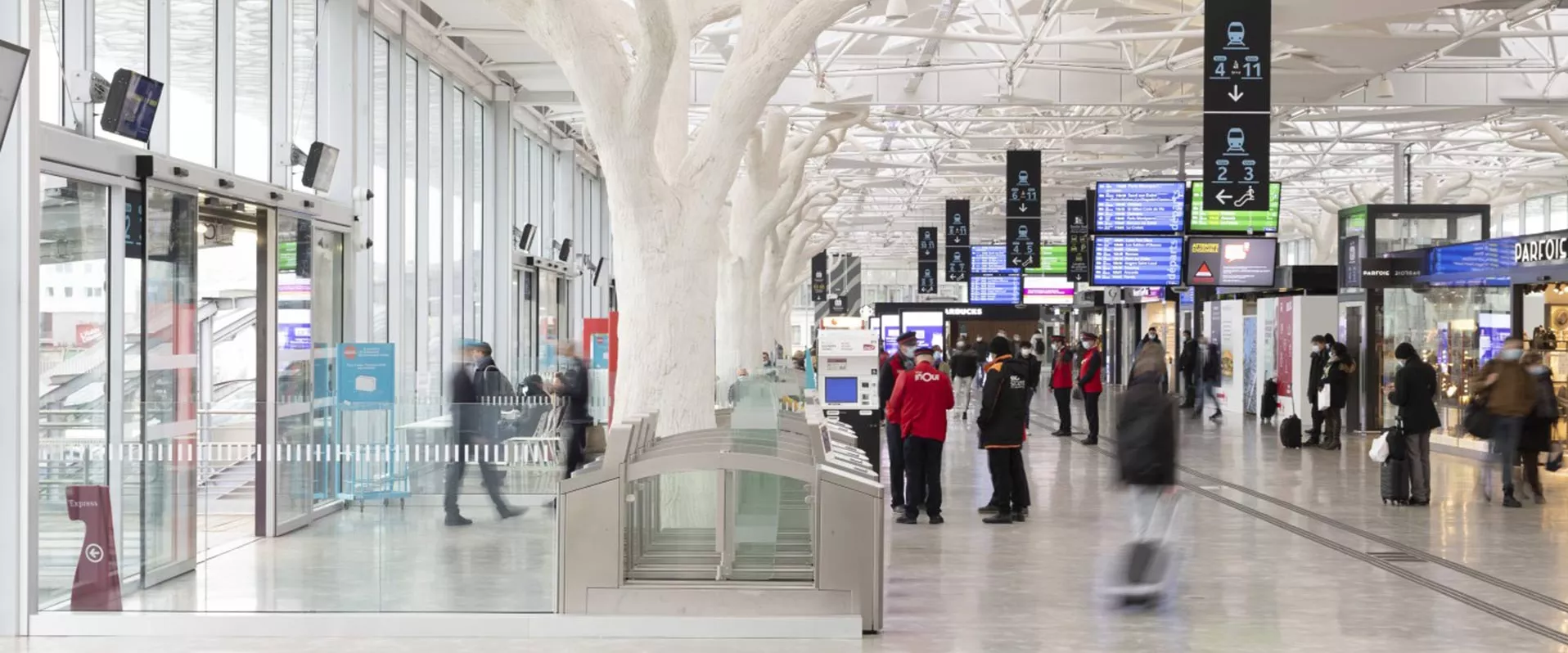 Gare de Nantes rénovée par Gares & Connexion