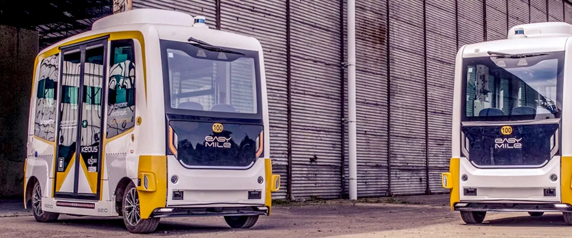 Véhicule autonome Keolis