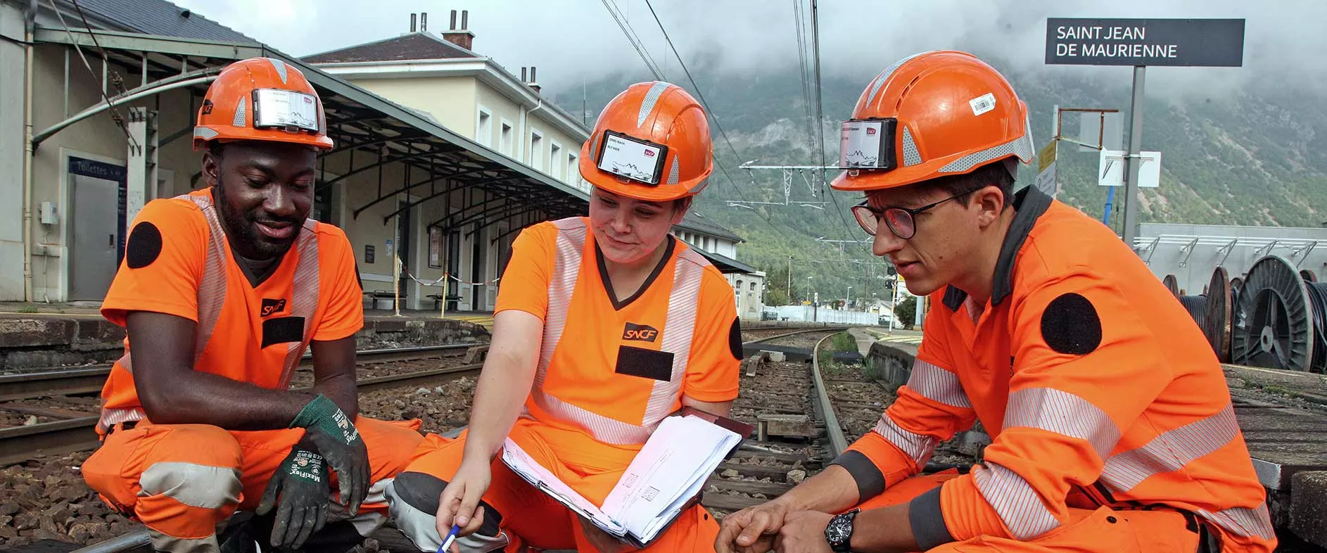 Chantier SNCF Réseau St-Jean-de-Maurienne