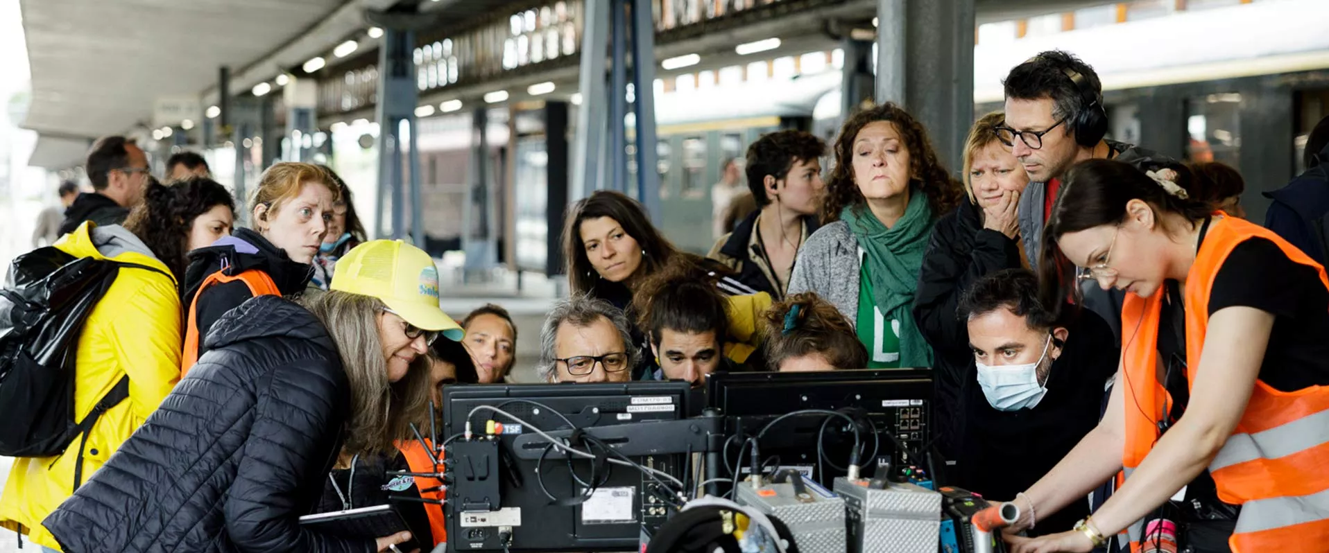 Tournage en gare