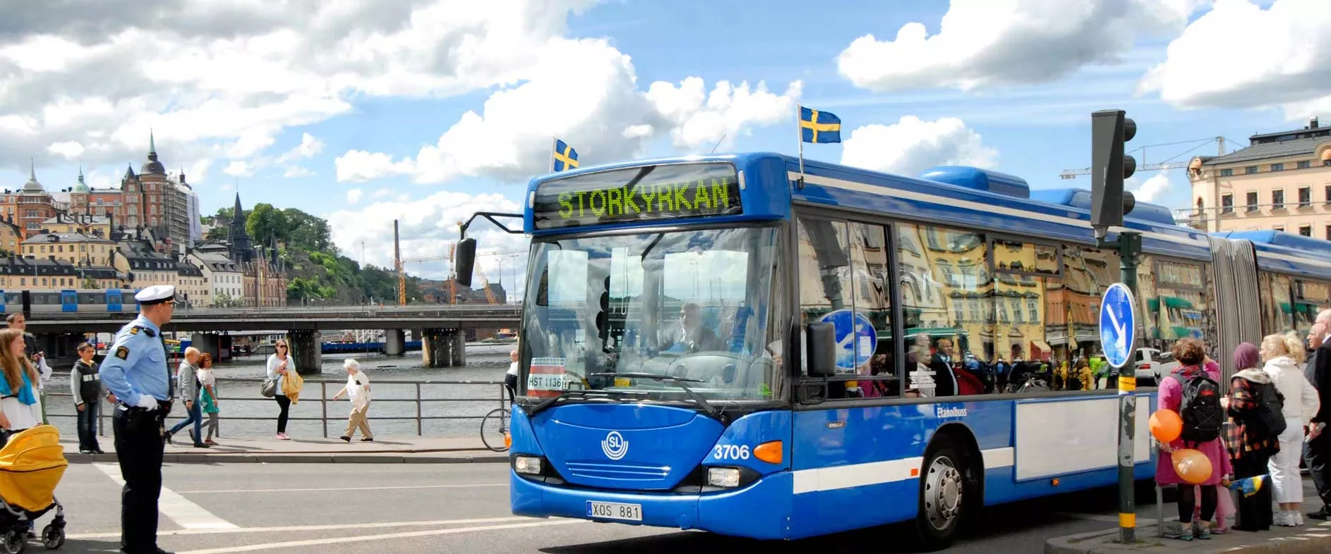 Bus Keolis en Suède