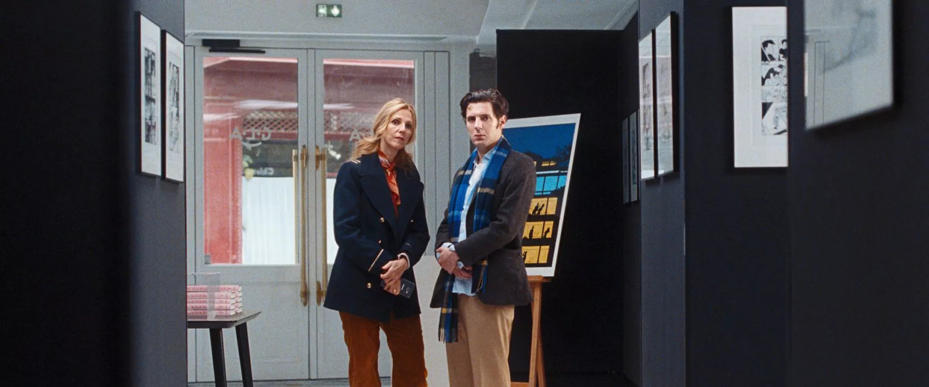 Tournage du film Le parfum Vert en gare