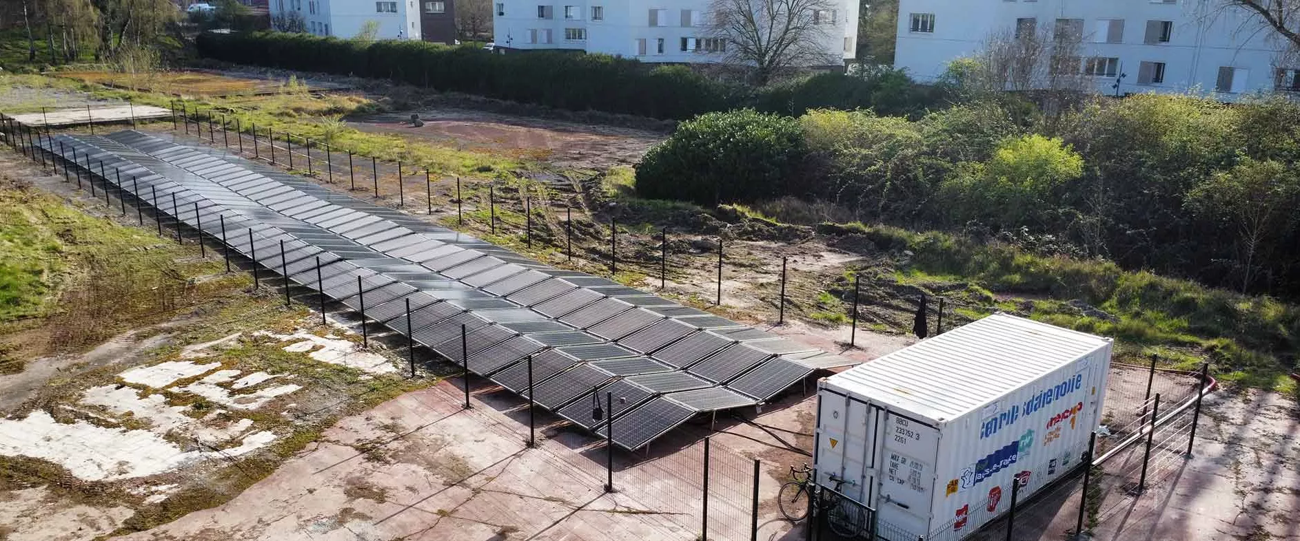 Centrale solaire mobile à Lille