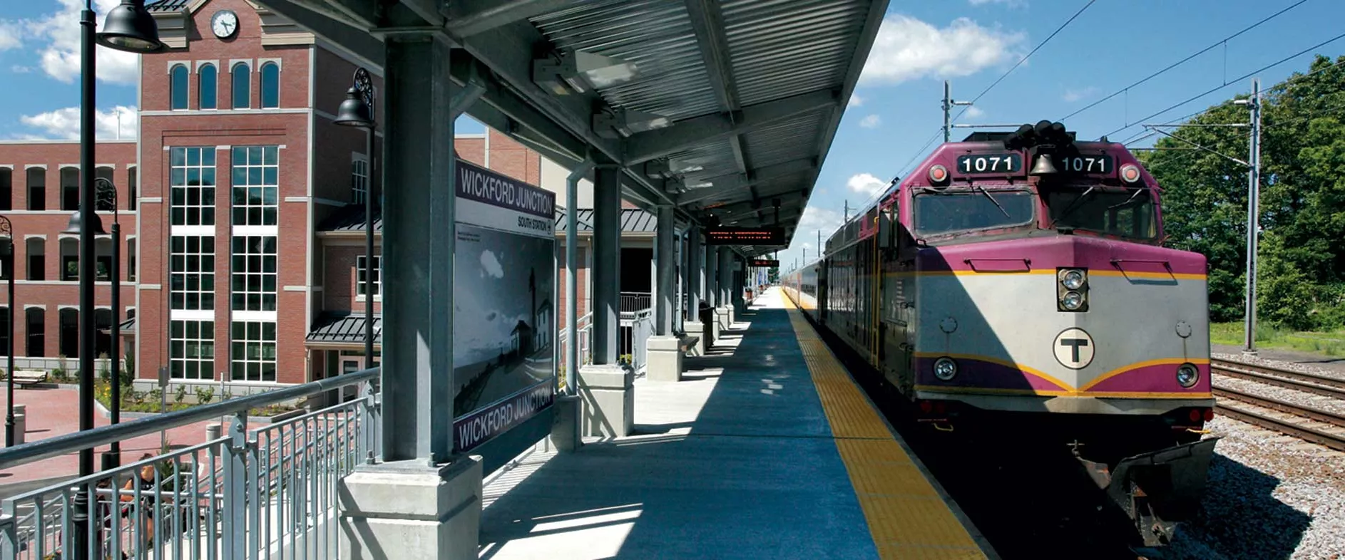 Keolis, train à Boston