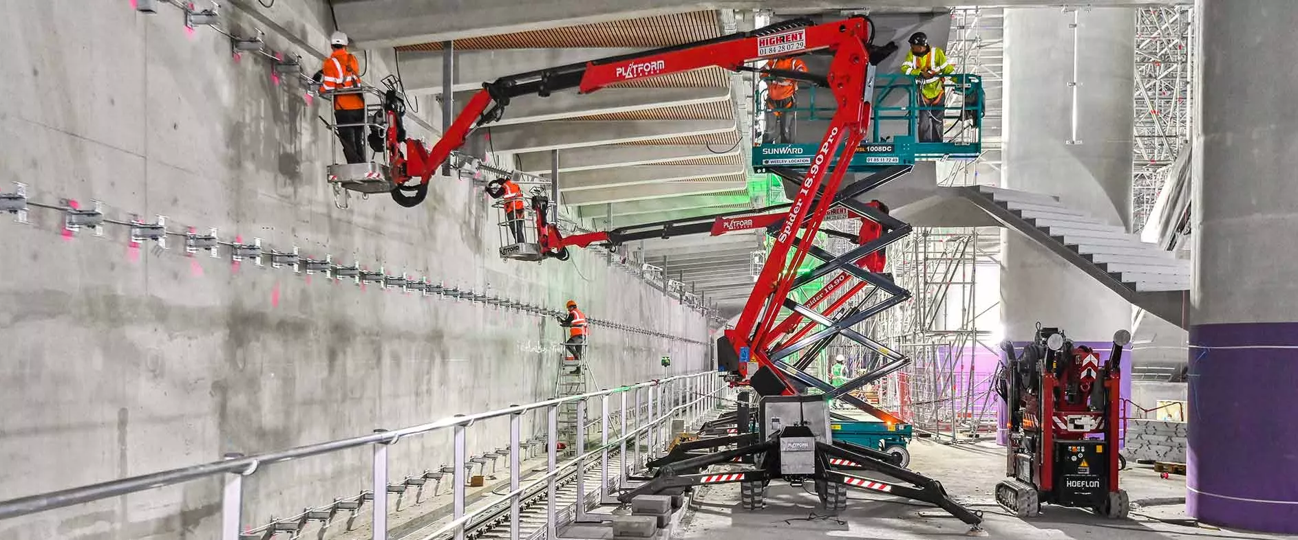 EOLE construction site