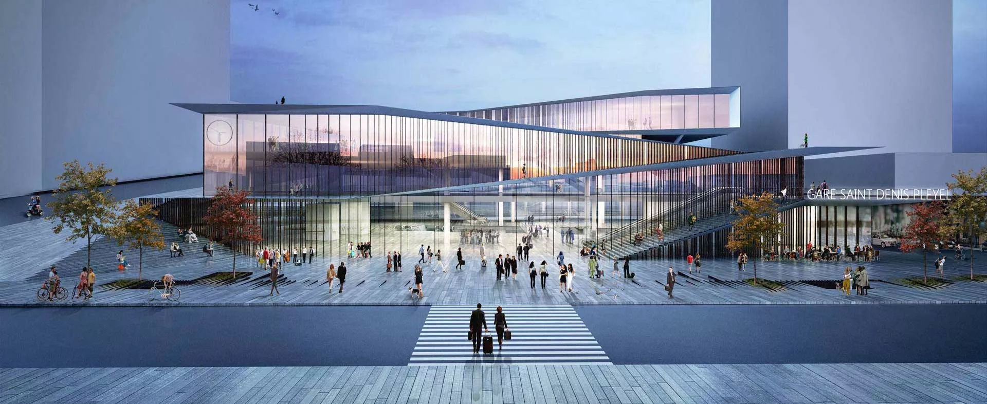 Projet gare de Saint-Denis Pleyel