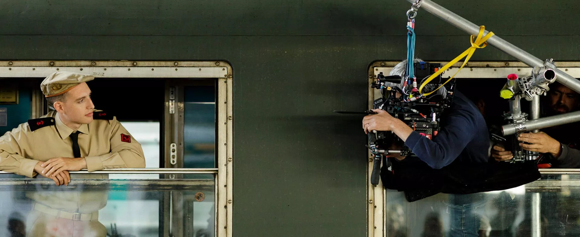 Tournage du film Le Temps d'Aimer en gare