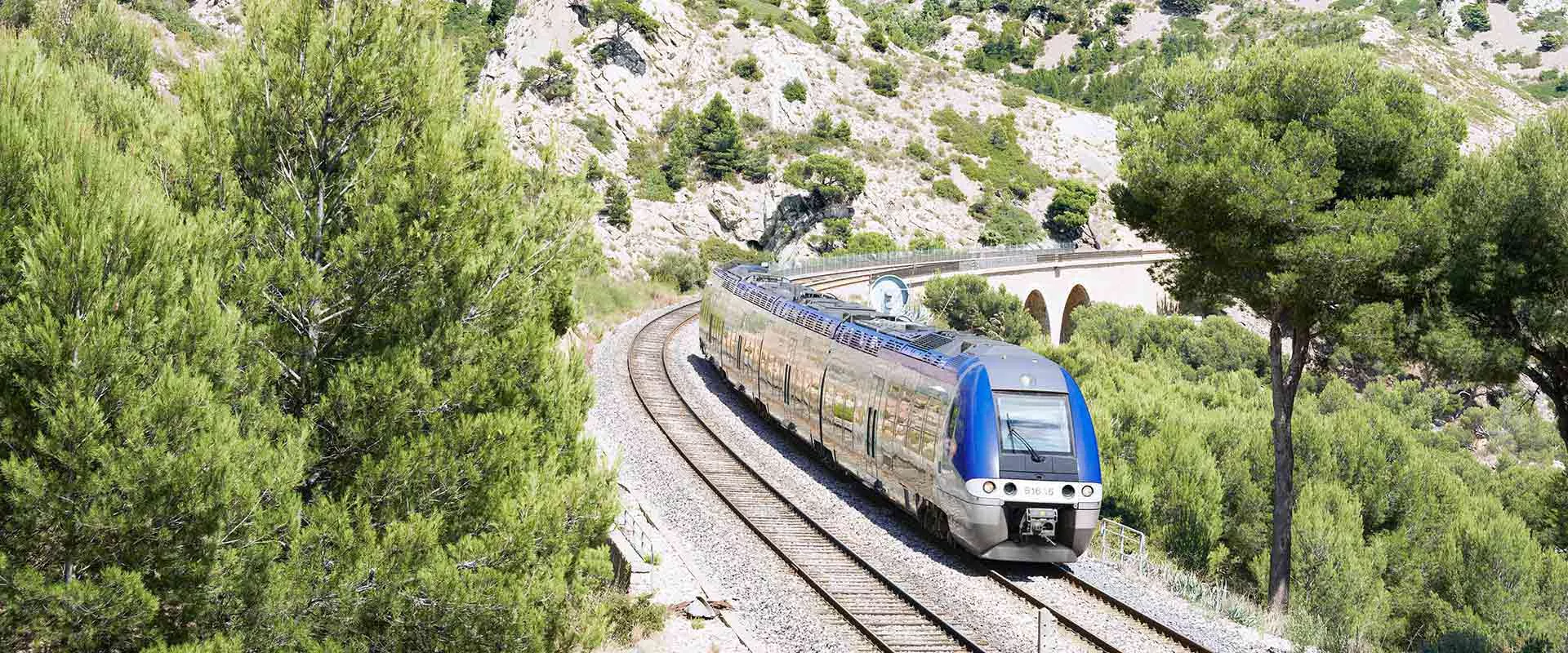 TER dans le sud-est de la France