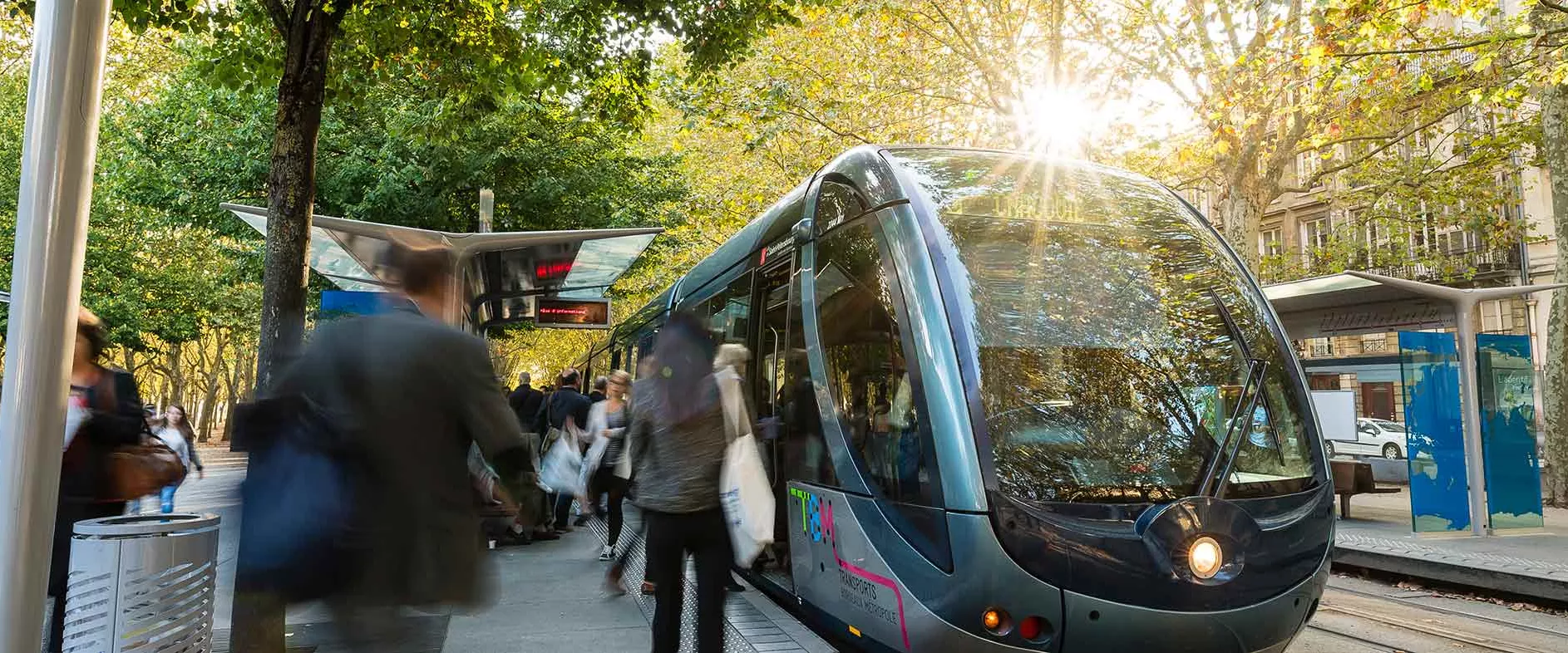Tramway à Bordeaux