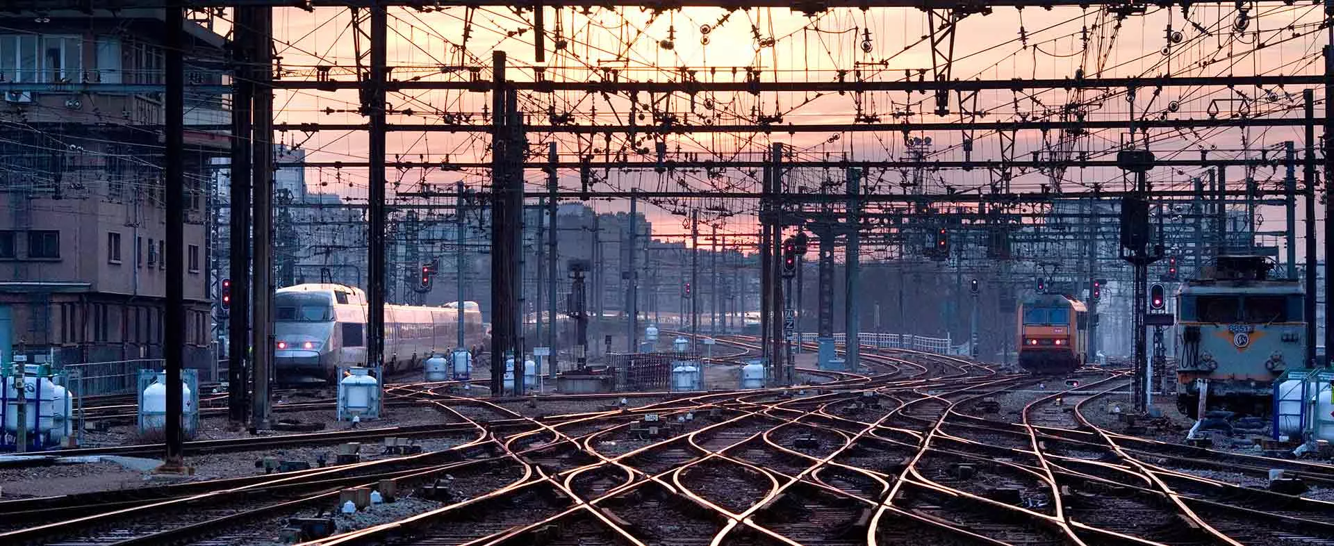 Aiguillages de la Gare de Lyon à Paris