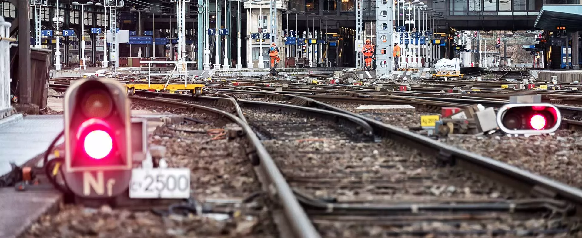 La signalisation aux abords des voies