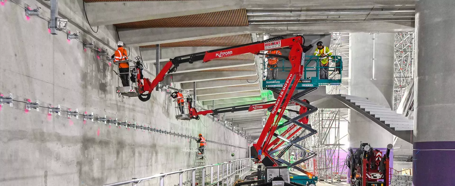 Travaux du projet EOLE
