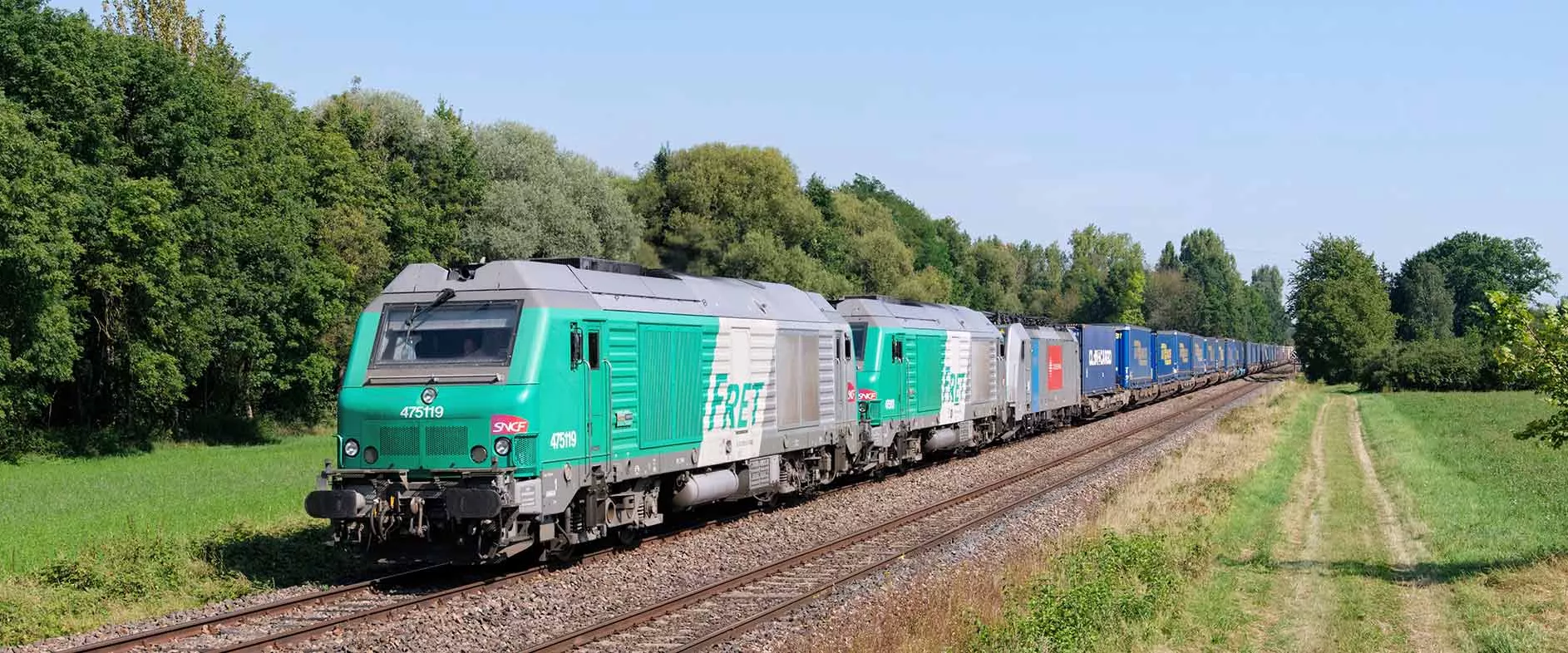 Train Fret sur voie