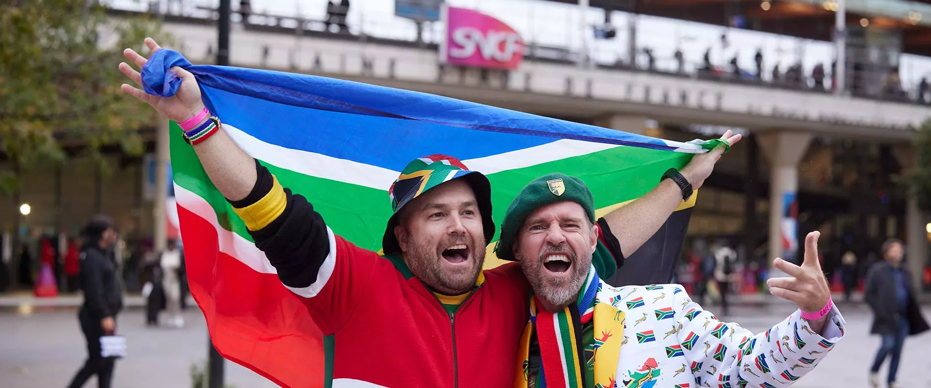 Supporter de la Coupe du Monde de Rugby