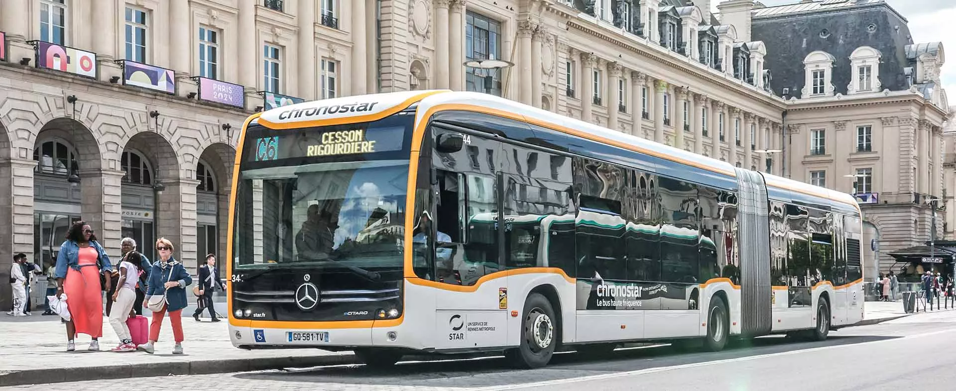 Bus Keolis à Rennes