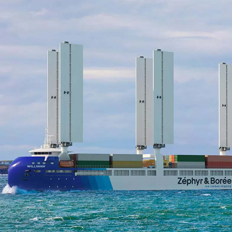 GEODIS wind-powered ships
