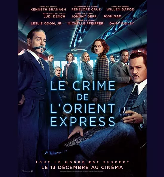 Affiche du Crime de l'Orient Express