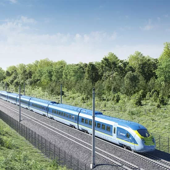 Eurostar en campagne