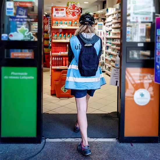 Livraison en centre-ville par GEODIS