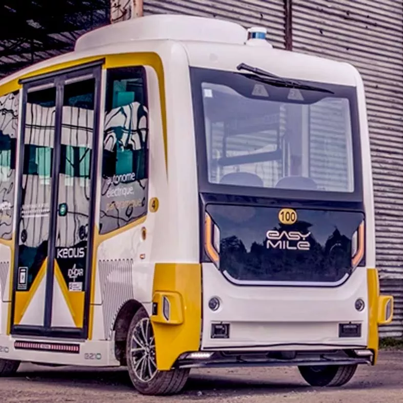 Véhicule autonome Keolis