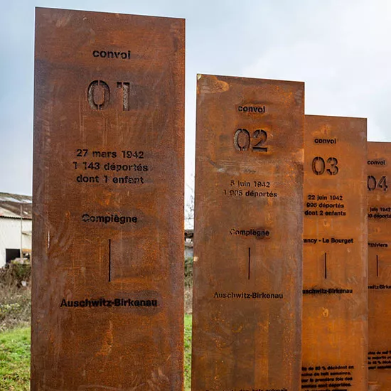 Mémorial de déportation à Bobigny