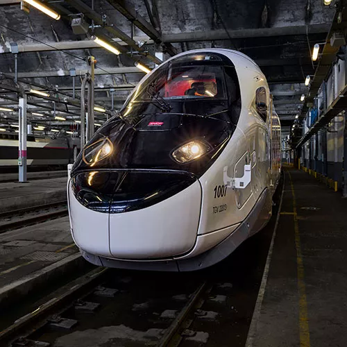 TGV M en technicentre