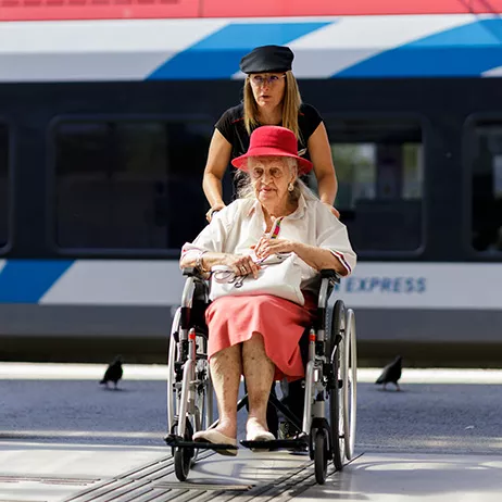 Accompagnement PMR en gare