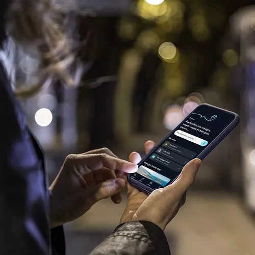 SNCF Connect sur mobile