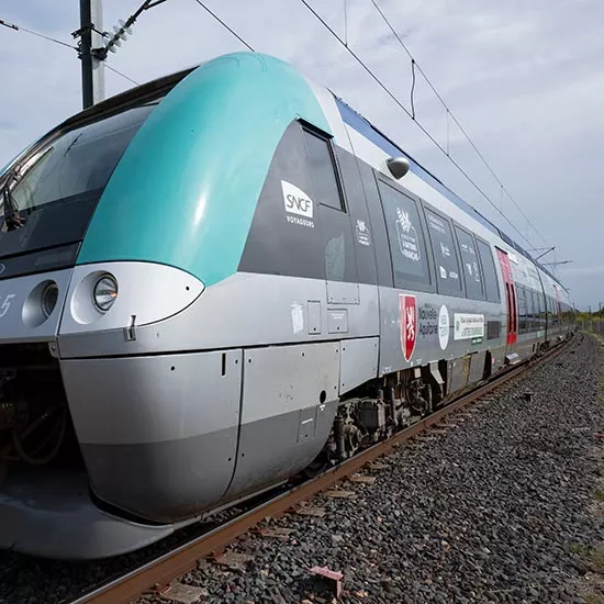 TER à batterie sur voie