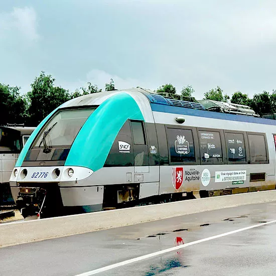 TER à batterie à quai