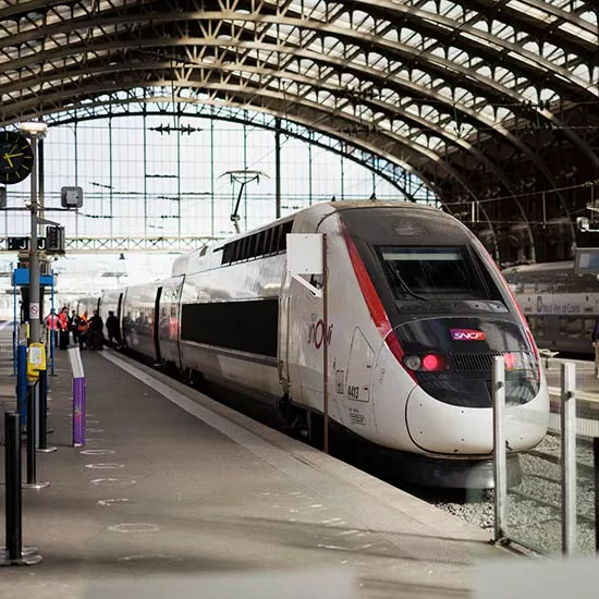 TGV à quai