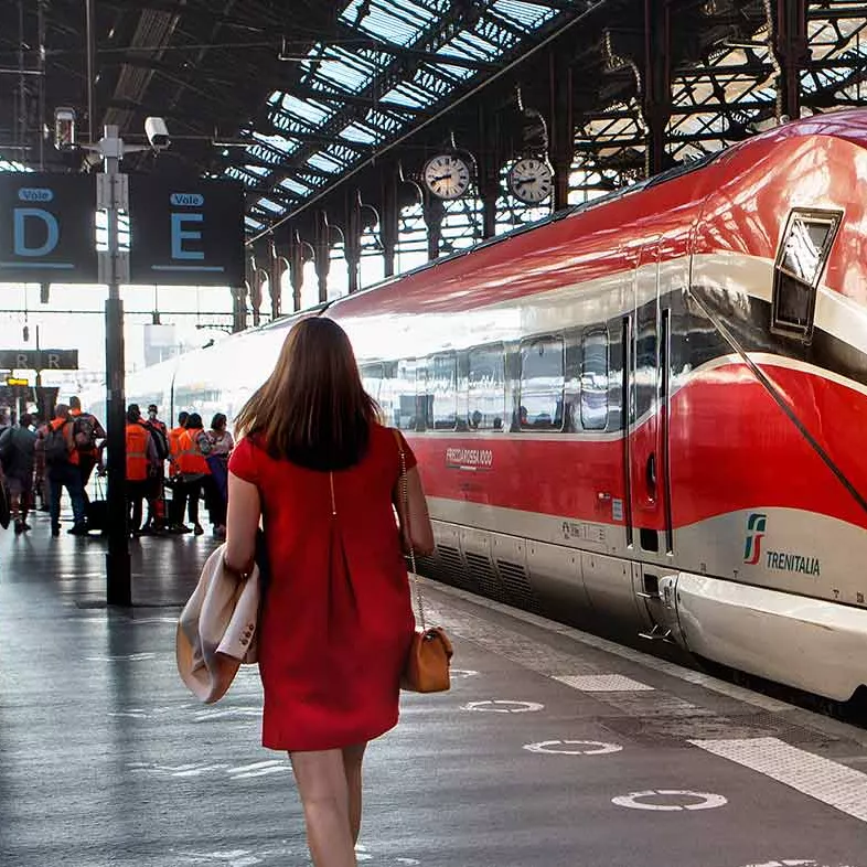 Trenitalia à Paris gare de Lyon