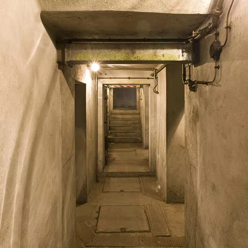 Couloir du Bunker en gare de l’Est à Paris