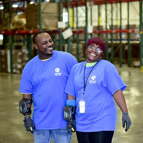 Agents GEODIS homme-femme