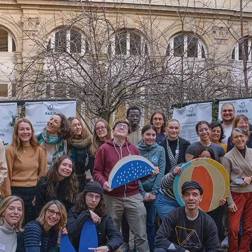 Groupe des participants aux rencontres Jeunes au cœur