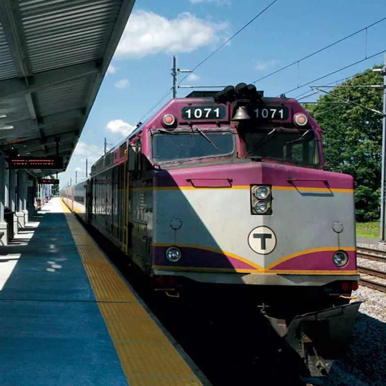 Keolis, train à Boston
