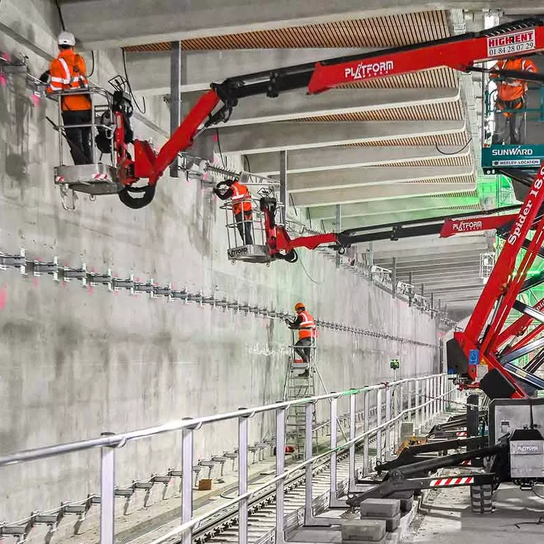  EOLE construction site