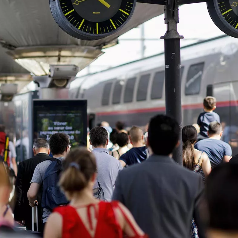 Grands départs en gare