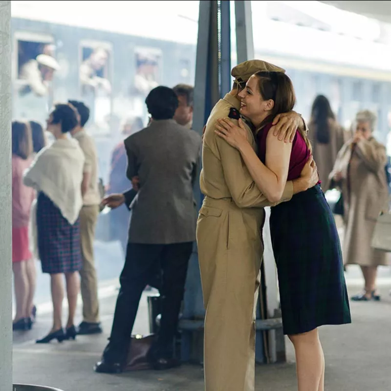 Tournage Le Temps d'Aimer en gare