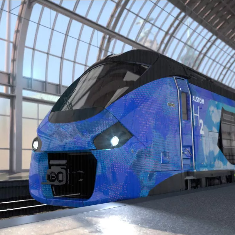 Projet TER hydrogène à quai