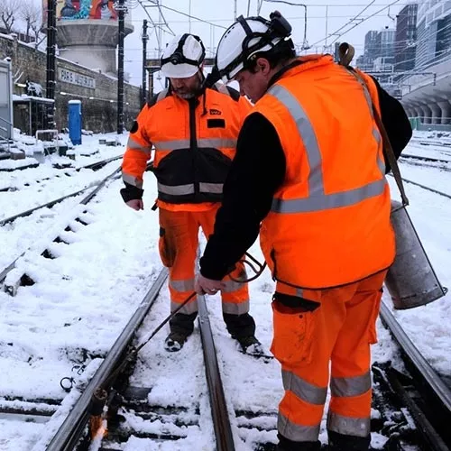 Réchauffer les voies ferrées