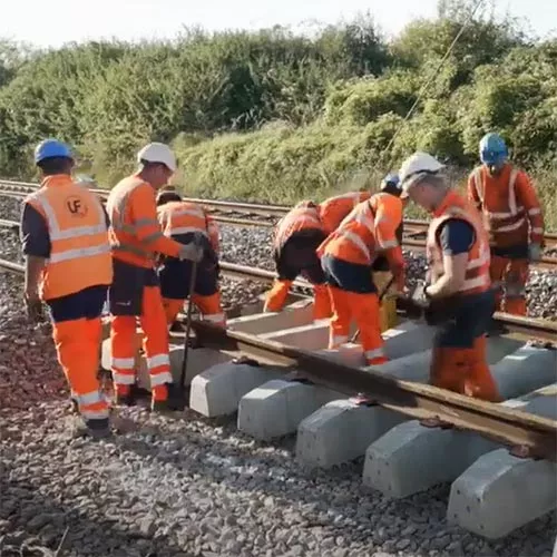 Agents SNCF sur les lignes normandes