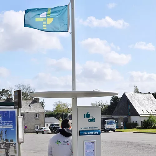 Borne Les Stations rurales des mobilités