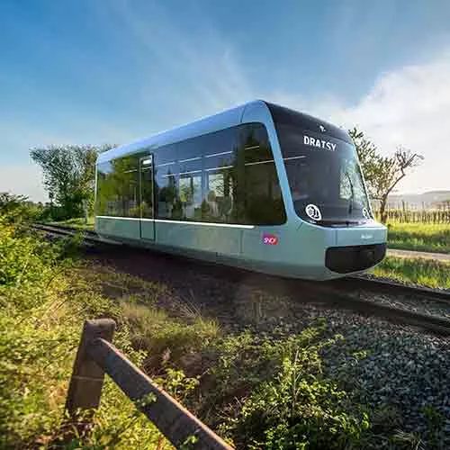 Train DRAISY dans la campagne