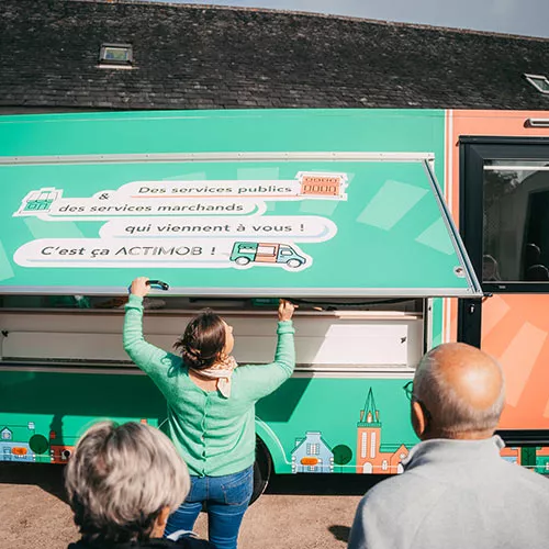 ACTIMOB, camion itinérant