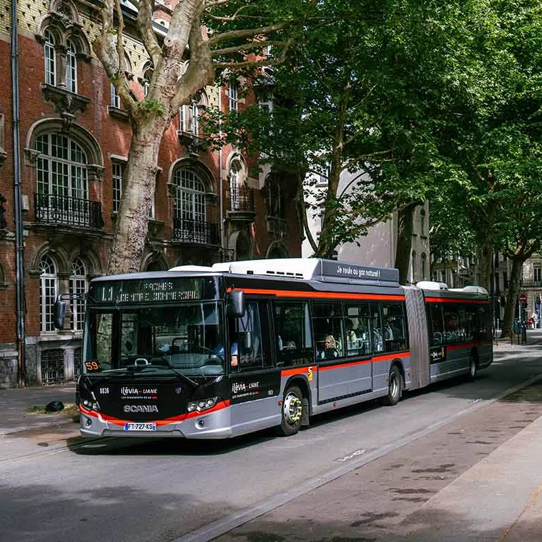 Keolis exploite le réseau de bus ilévia à Lille