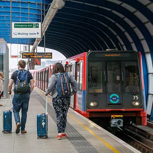 Métro automatique Keolis à Londres